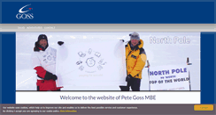 Desktop Screenshot of petegoss.com